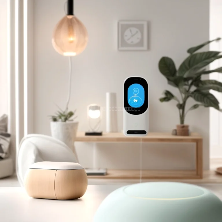 設置されたホームセキュリティカメラ